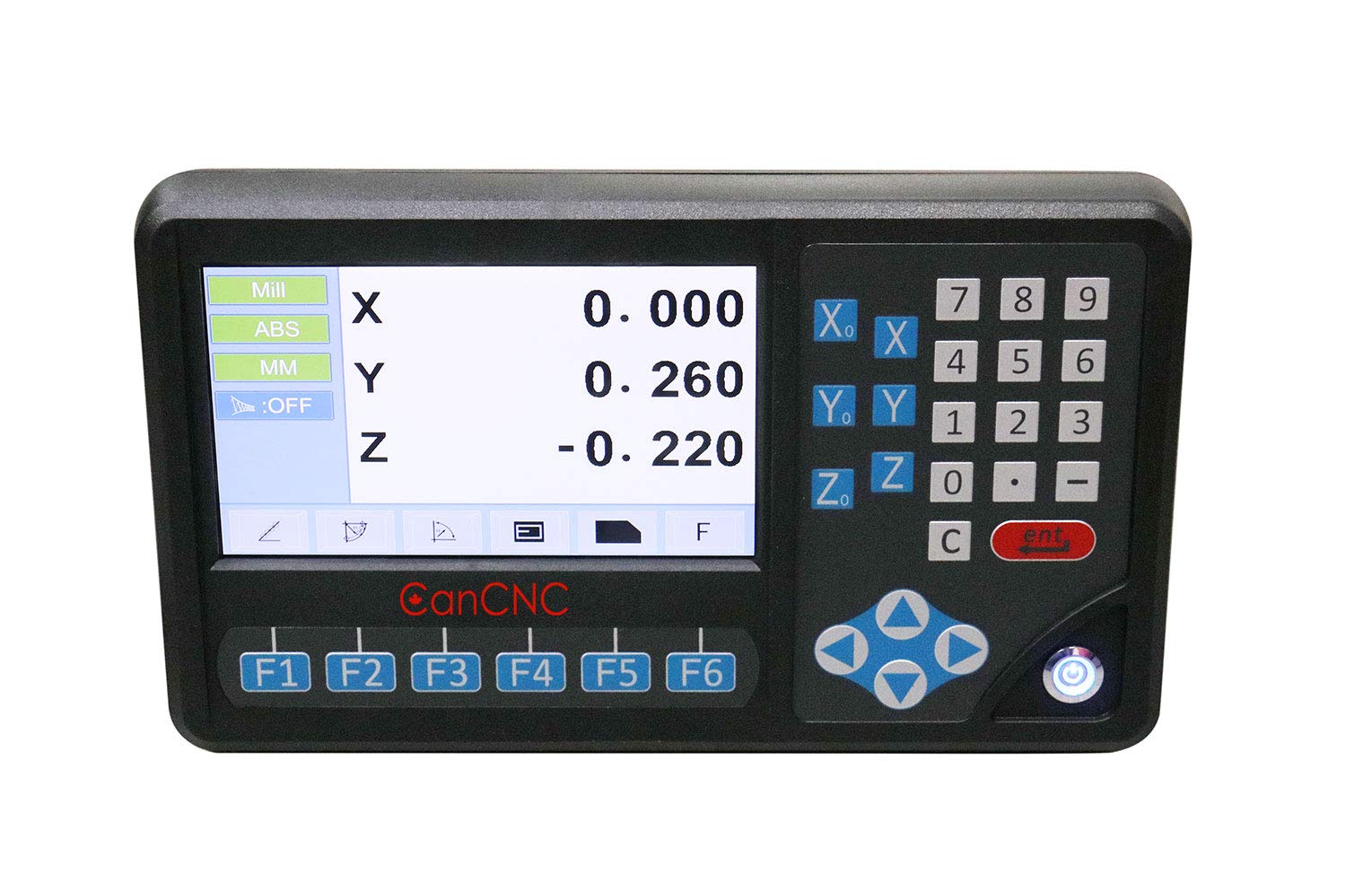 DROページ VEVOR Digital Readout, 6'' & 12'' & 24'', Linear Scale 3 Axis DRO
