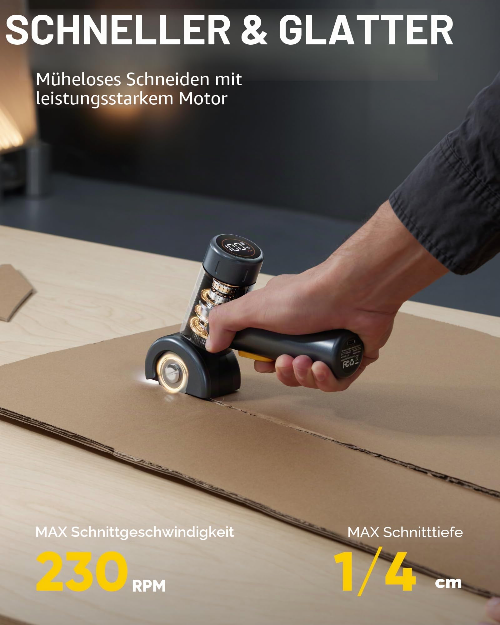 Fanttik C8 Nano Elektrische Schere & Fanttik A10 Pro 2-in-1 Digitales Laser Entfernungsmesser