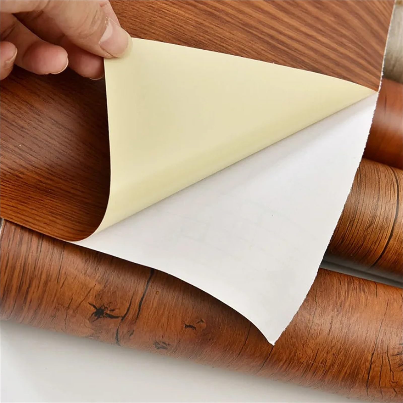 Legno pellicola adesiva per mobili Adesivo con venature del legno 90 cm