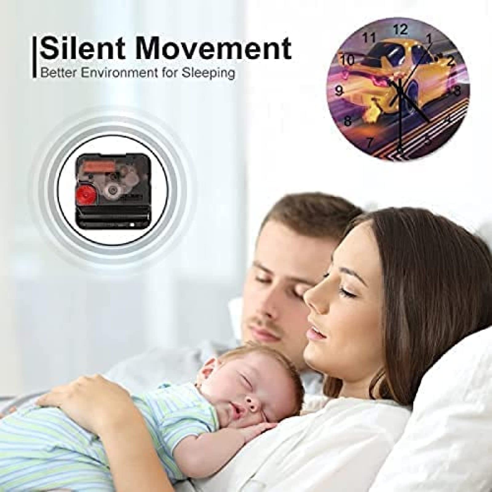 Amazon.co.jp: JDM 車 Rx7 インモーション 木製壁掛け時計 フレーム