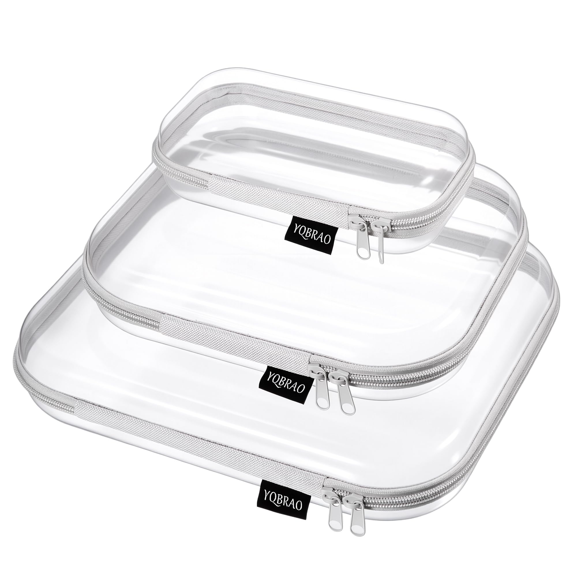 Clear Travel Organizer Cases - YQBRAO -26 Clear Travel Organizer Cases - YQBRAO -26