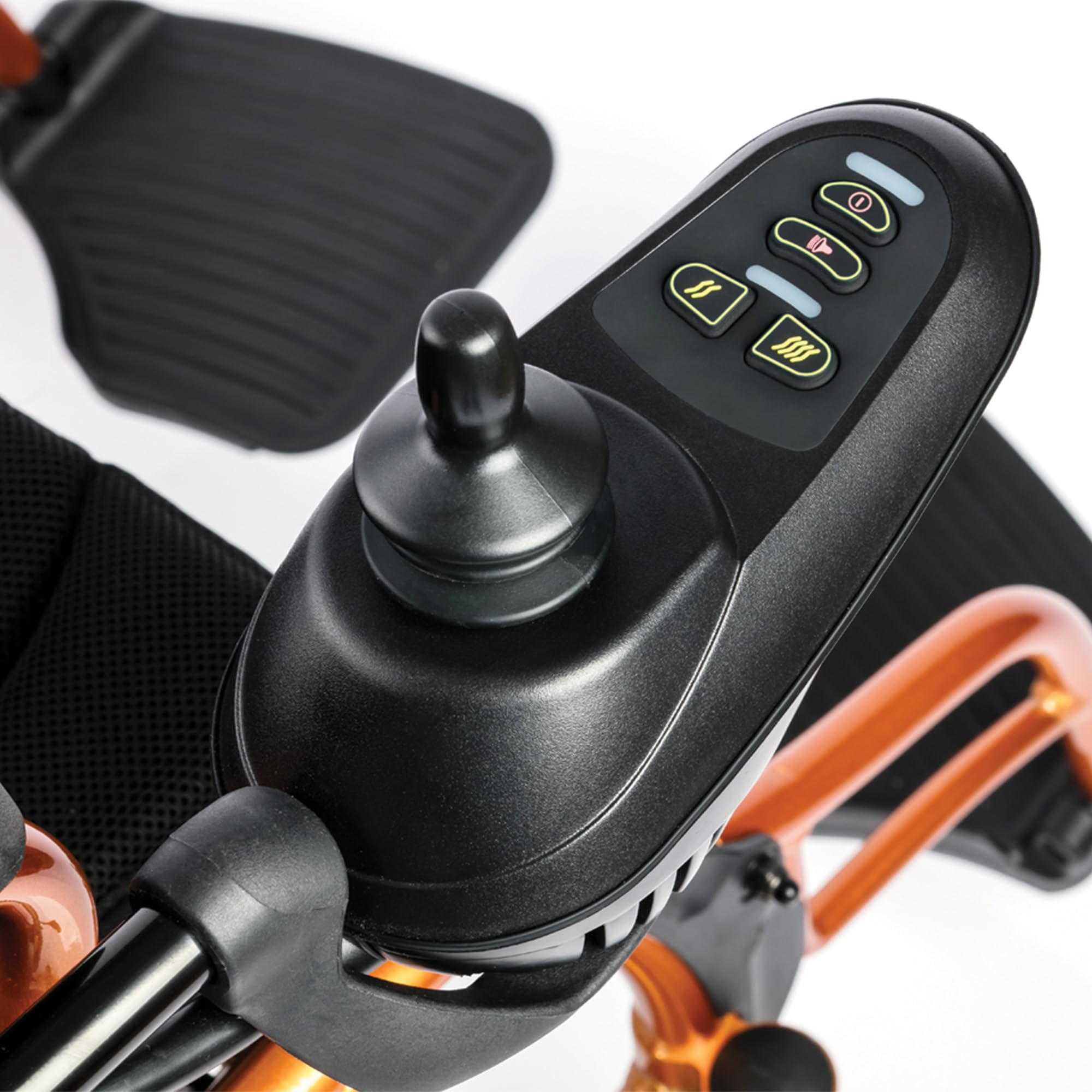 YUWELL Silla de ruedas eléctrica para uso diario dentro y fuera del hogar, modos eléctrico y manual seleccionables, 43290