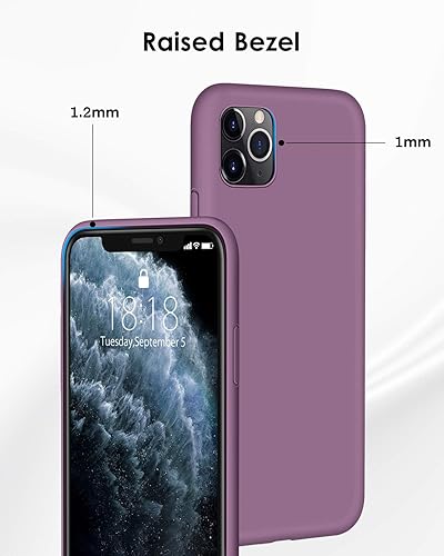 Miniatura 8 de DTTO - Funda de silicona con amortiguación de rejilla de panal para iPhone 11 (2019) de 5.8 pulgadas, serie Romance con cámara mejorada y protección