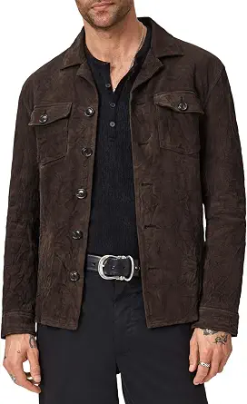 John Varvatos Men's Jesse Shirt Jacket