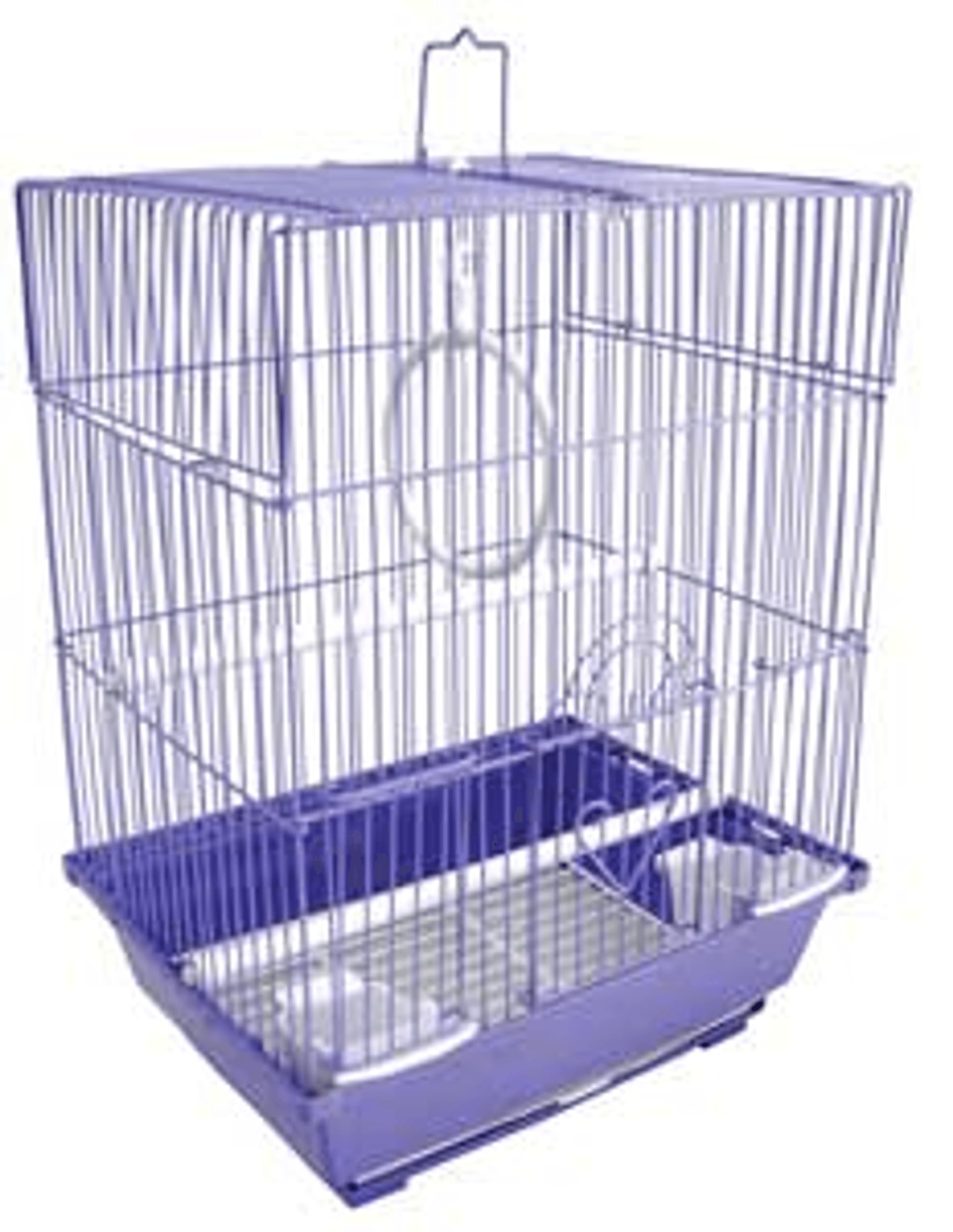 YML A1124MBLK Sittichkäfig, flach, klein, 27,9 x 21,6 x 35,6 cm