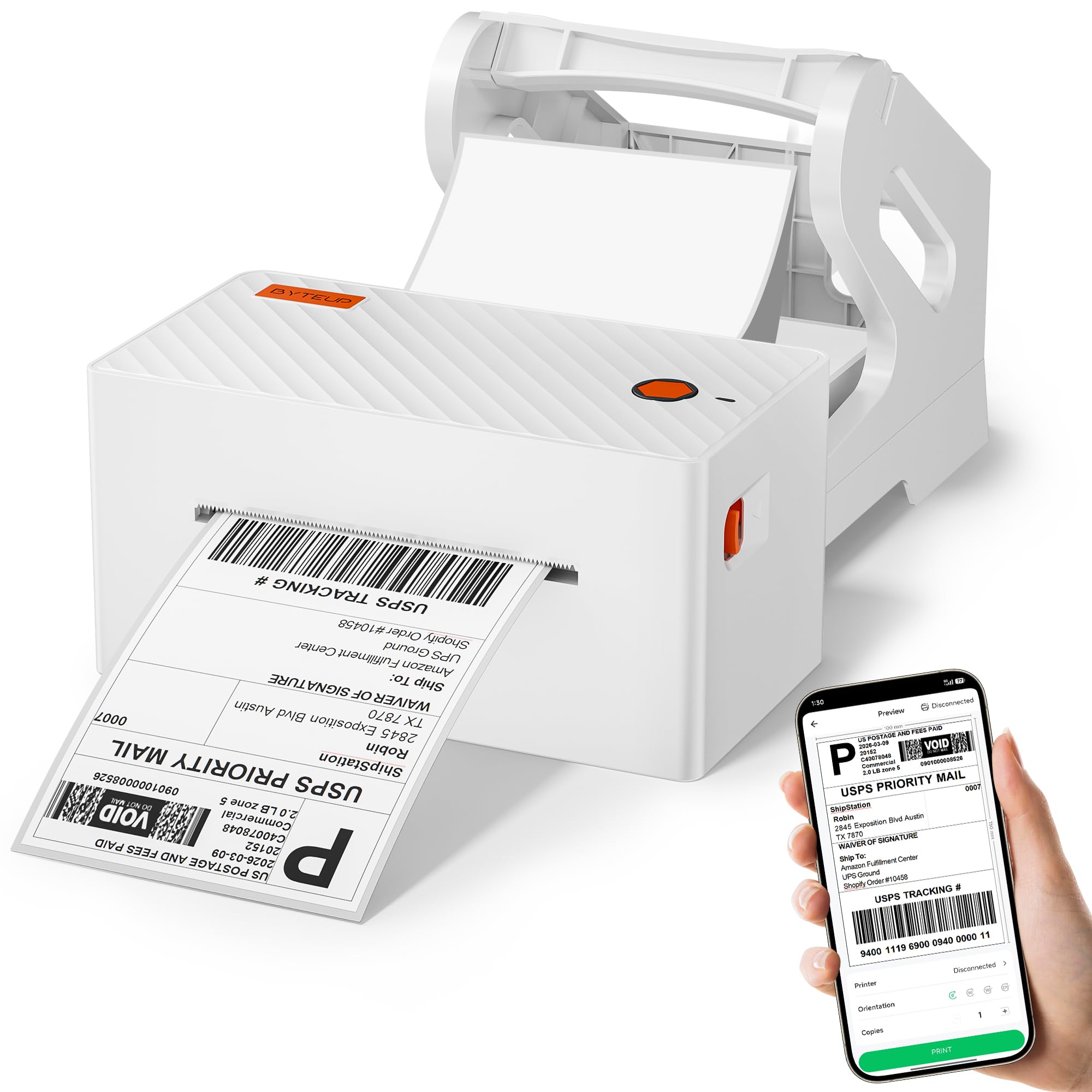 ByteUp A82Pro Bluetooth Thermal Label Printer