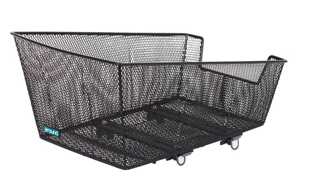 CESTA TRASERA COLLEGE BASIC NEGRA 52X31X22 CM C.