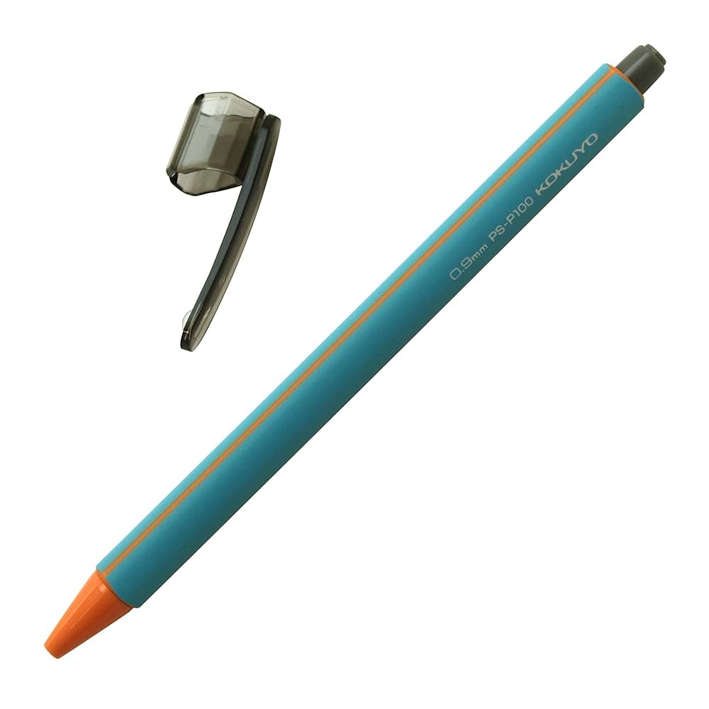 Amazon.co.jp: クリップ付き 限定カラー 鉛筆シャープ 0.9mm 2B