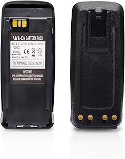 PMNN4077, PMNN4077C, PMNN4066 Battery, Compatible with Motorola XPR6550, PR6380, XIRP6500 and More Models, Click to Find Out More [2020 Upgraded Model, High Capacity, 2600mAh, 19.2Wh, 7.4V, Li-ion]