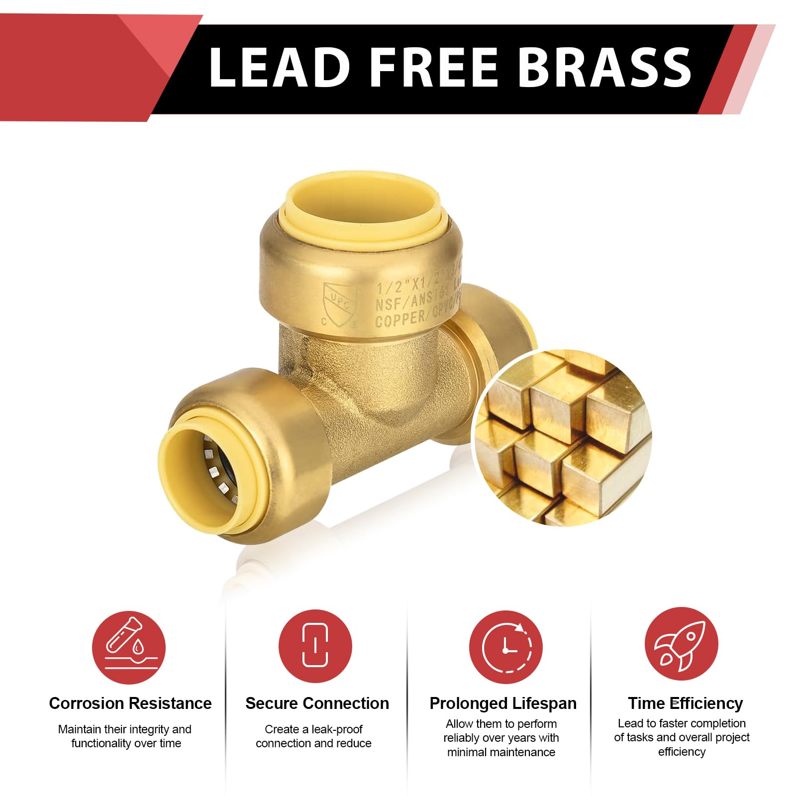 Connettore Di Accoppiamento Spinato A Gomito In Ottone G3or8, Raccordo - Foto 3