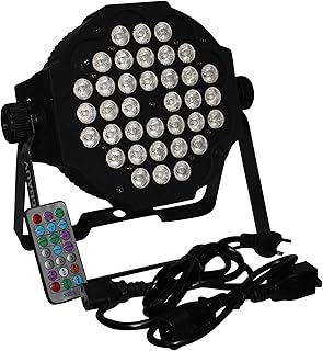 Xstatic Pro Lighting Fusion Rgbwa Par Slim Par Black Housing X-Par36Rgbwa1W-B