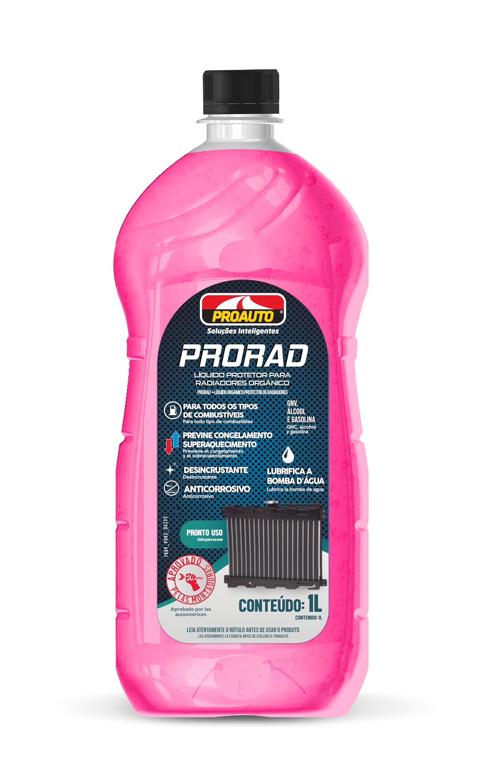 Proauto Prorad - Aditivo para Radiador, 1 Litro | Amazon.com.br