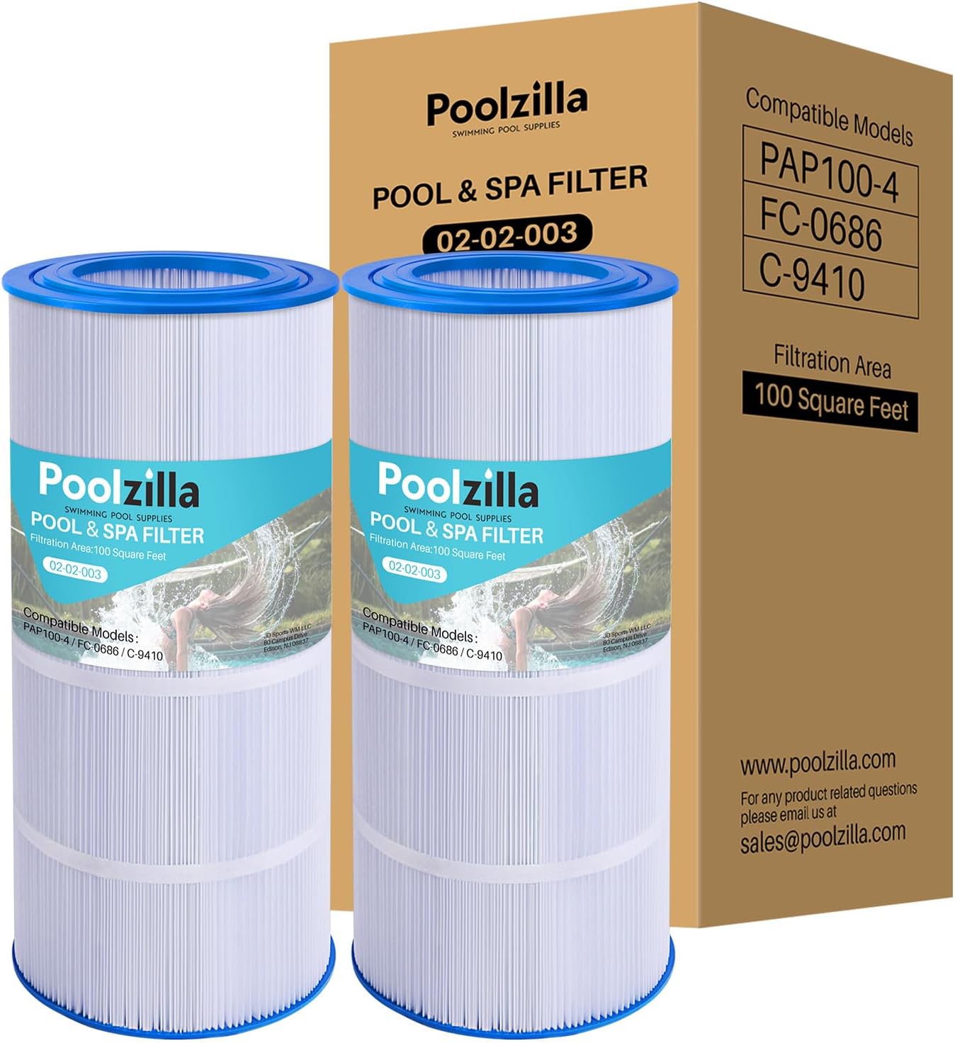 Poolzilla Replacement Filter for Pentair/Unicel