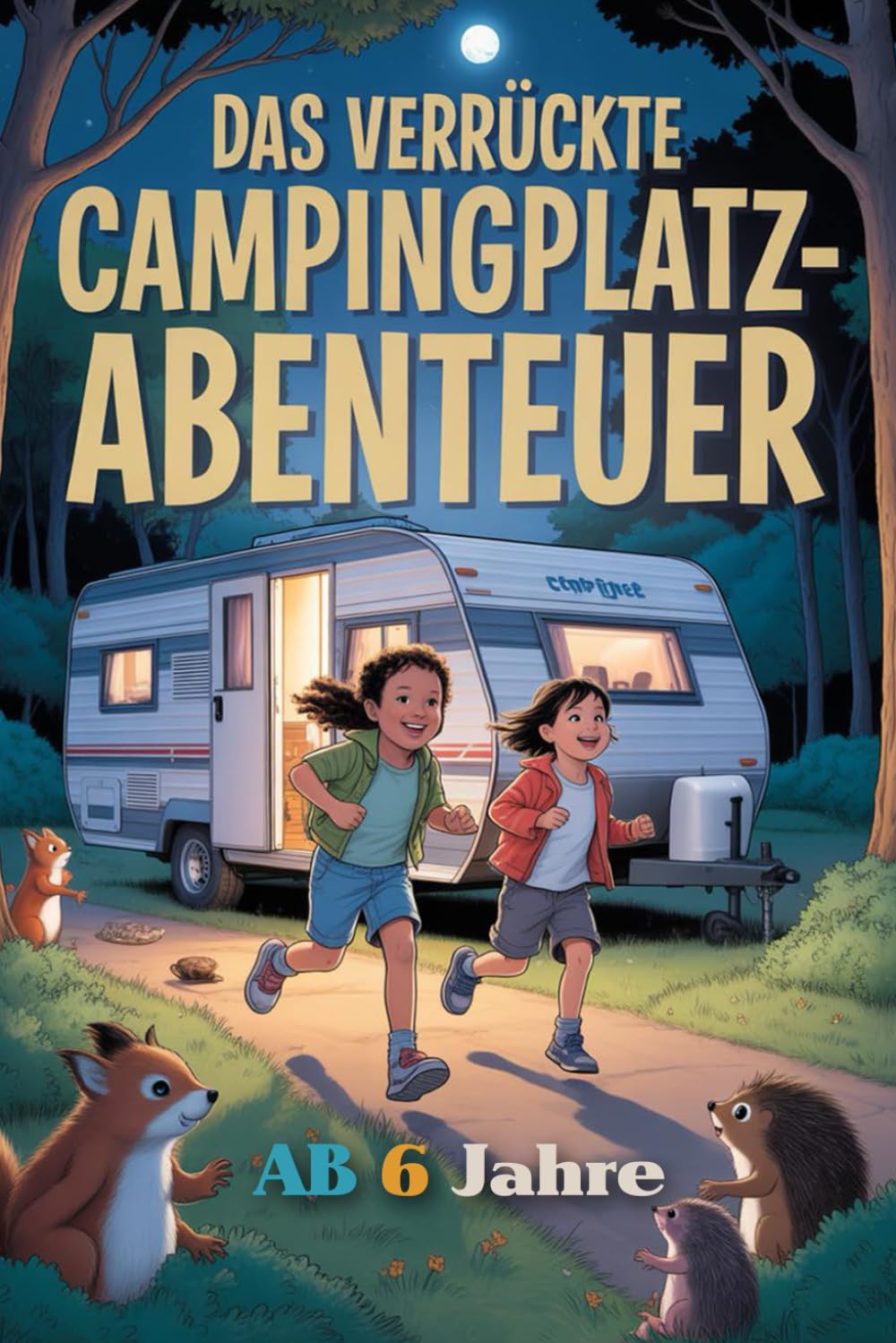 Das verrückte Campingplatz-Abenteuer: Lustige und leicht gruselige Campinggeschichten für Kinder ab 6 Jahren – voller Chaos, Spaß und aufregender Ferien-Abenteuer auf dem Campingplatz