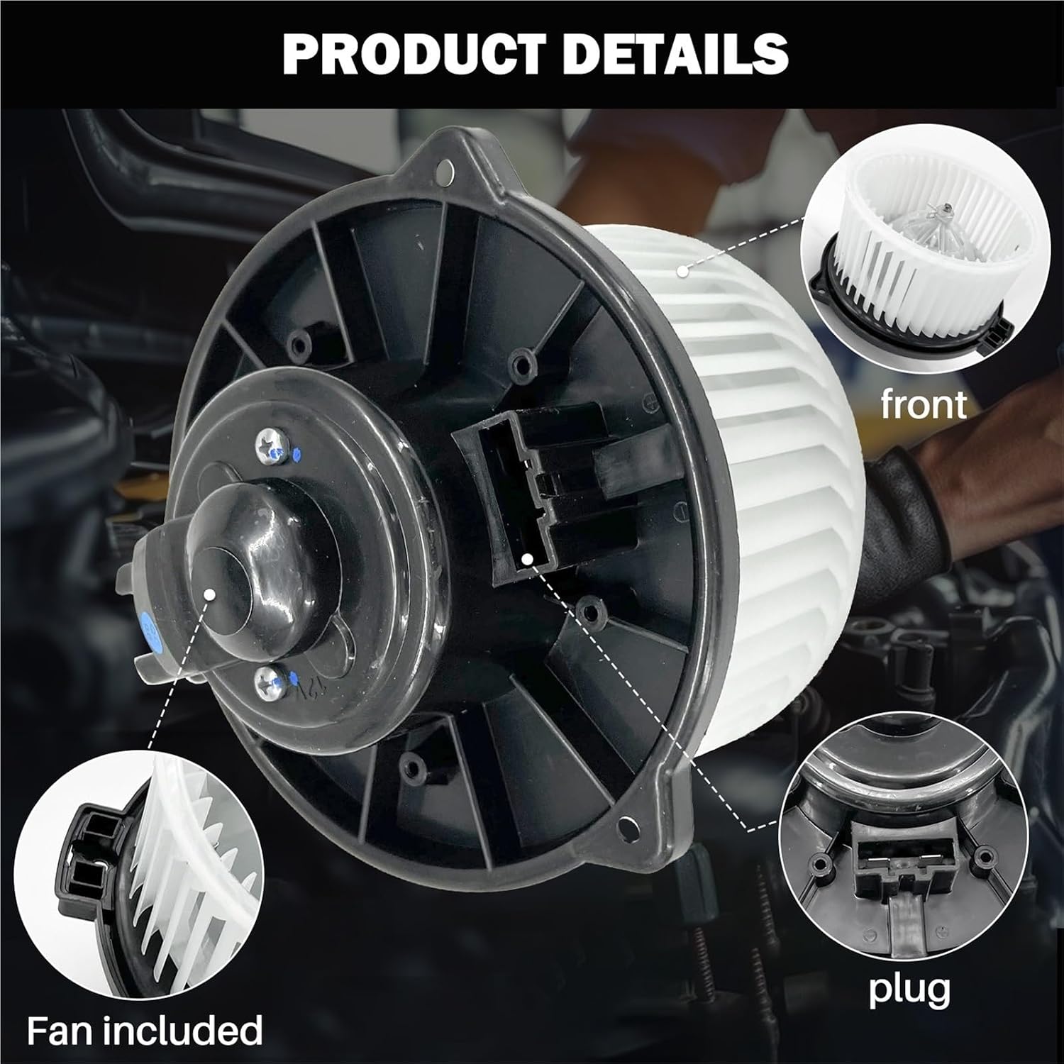 Air Conditioning A/C Heat Blower Motor Fan Prats