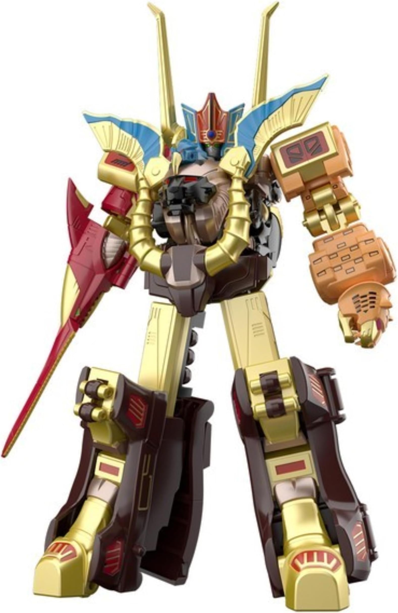 Bandai Shokugan Modeling Project Hyakuju Sentai Gaoranger SMP GaoGod Model Kit Set