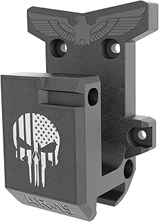 Gun Wall Mount, Gun Rack with Absolutely Strong and Solid PA Material& Frosting Treatment Display Storage Organization System Unique Low Profile Design Withstand 300Lbs of Tension