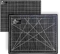 Base Para Corte De Mesa A2 Dupla Face Patchwork Artesanato (Preta)