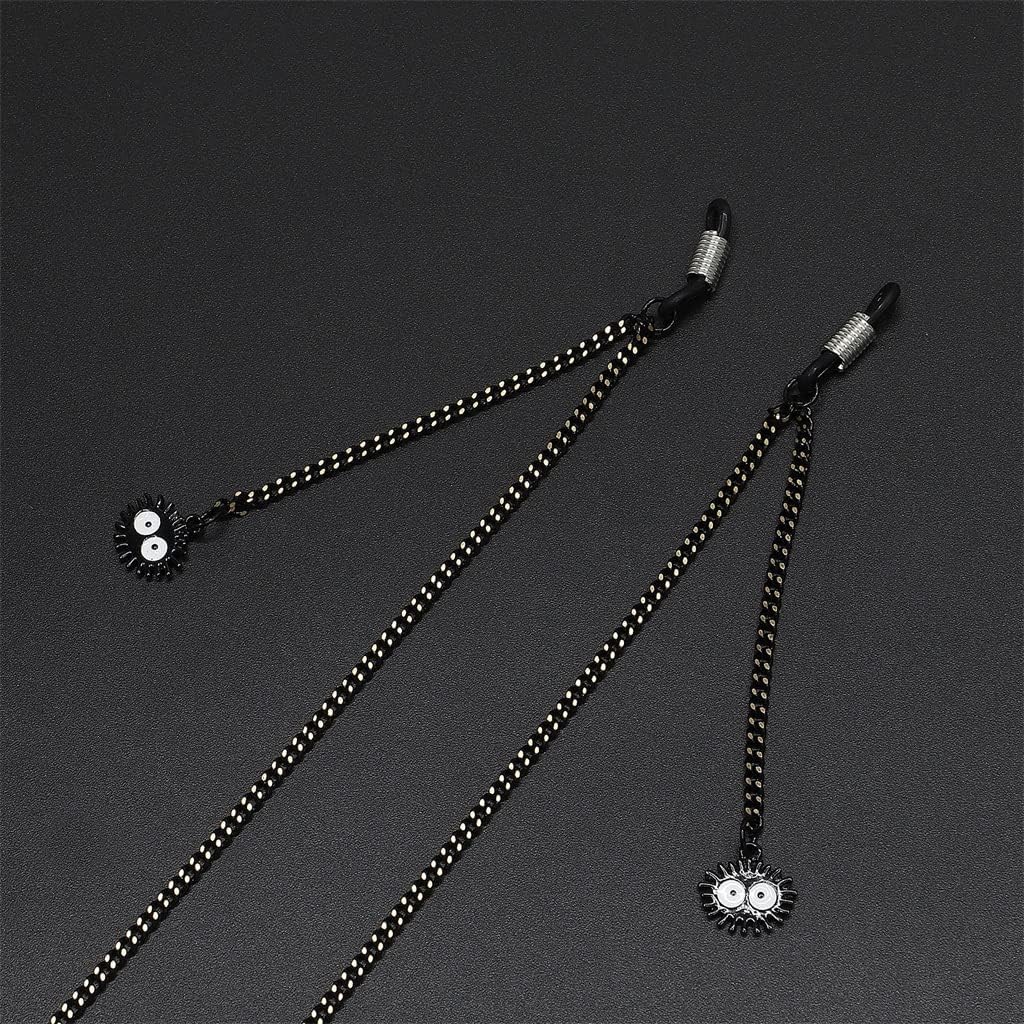 Eyeglasses Rope Lanyard Fashion Black Pendant Chain Sunglasses With