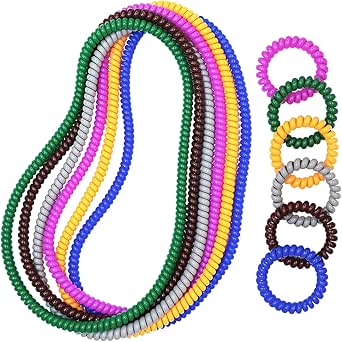 Sensory Chew Necklaces Bracelets for Kids, 12pack Chew Toys Sensory for Chewing Stretchy Coil Bracelet for Boys Girls with Autism/Anxiety/SPD/ADHD, Oral Chewy Necklace Sensory Reduce Kids Fidgeting