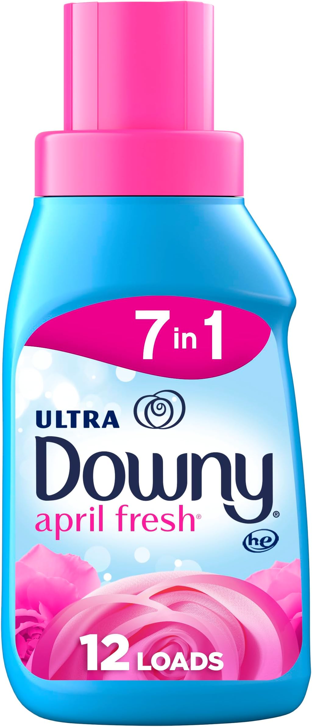 Downy April Fresh Liquid Fabric Conditioner (Fabric Softener), 10 FL OZ, pack of 12