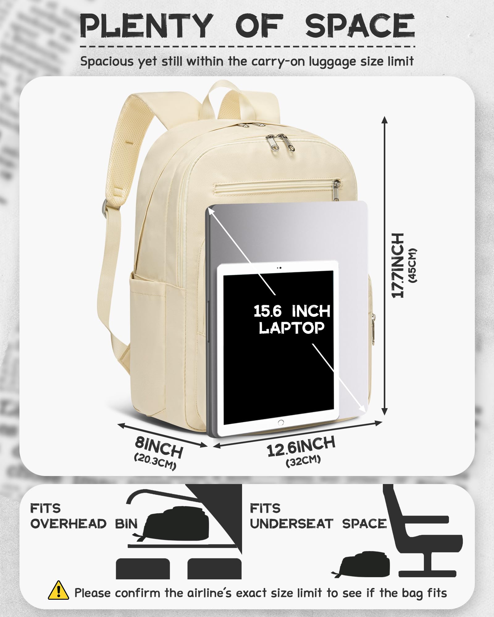 Sac à dos pour collège lycée, adolescent, garçons et filles, grand sac à livres avec compartiment pour ordinateur portable, sac de rentrée scolaire