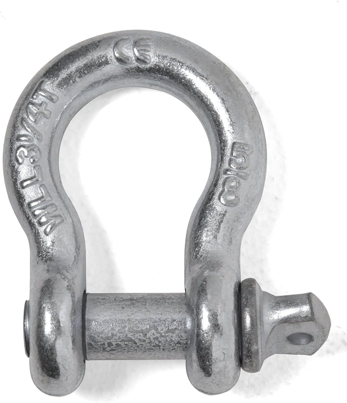 Bow Shackle for Tow Strap Hooks by 5/8 Alloy Steel Heavy Duty Shackles with Clevis and Anchor Screw Pins - a Must Have Accessory for Off-Road, Towing and Vehicle Recovery and Sailing