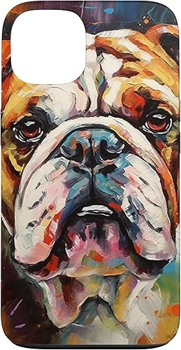 Funda para iPhone 13 English Bulldog Pet Paw Men Women Dog Lover