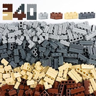 Sponsored Ad - WSRYLTCH Wall Classic Bricks Parts and Pieces: 340 PCS Masonry Profile Accessories Building Block Sets(Mix)