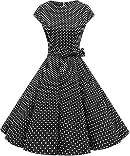 Women's Vintage Cocktail Party Dress 1950s Retro Rockabilly Prom Dresses - Buy now