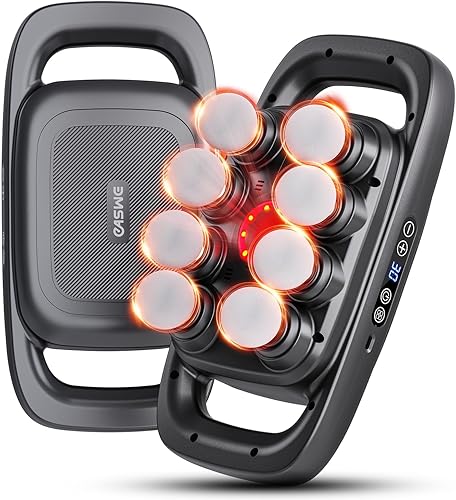 16-Head Massage Gun, Electric Deep Tissue Body Massager, Professional Muscle Massager Tool for Easing Shoulder, Back, Neck, Legs, 30 Adjustable