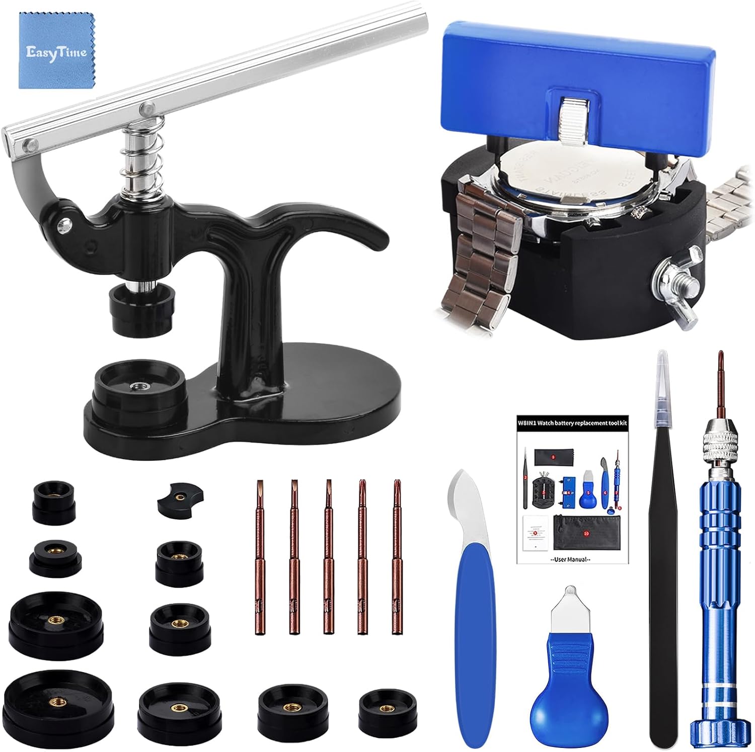 EasyTime Watch Repair Kit Watch Battery Replacement Tool