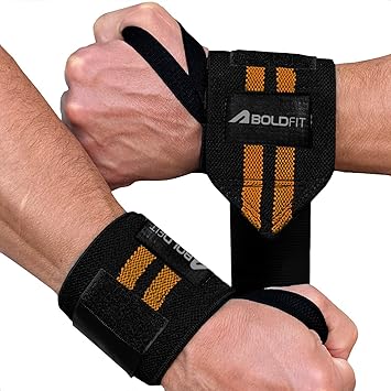 Boldfit Wrist Band for Gym Workout Wrist Support for Gym Straps for Men Hand Band Strap for Man Accessories for Men Workout Wrists Supporter wrap for Man Workouts Accessories for Women Hand Wraps - image, photos