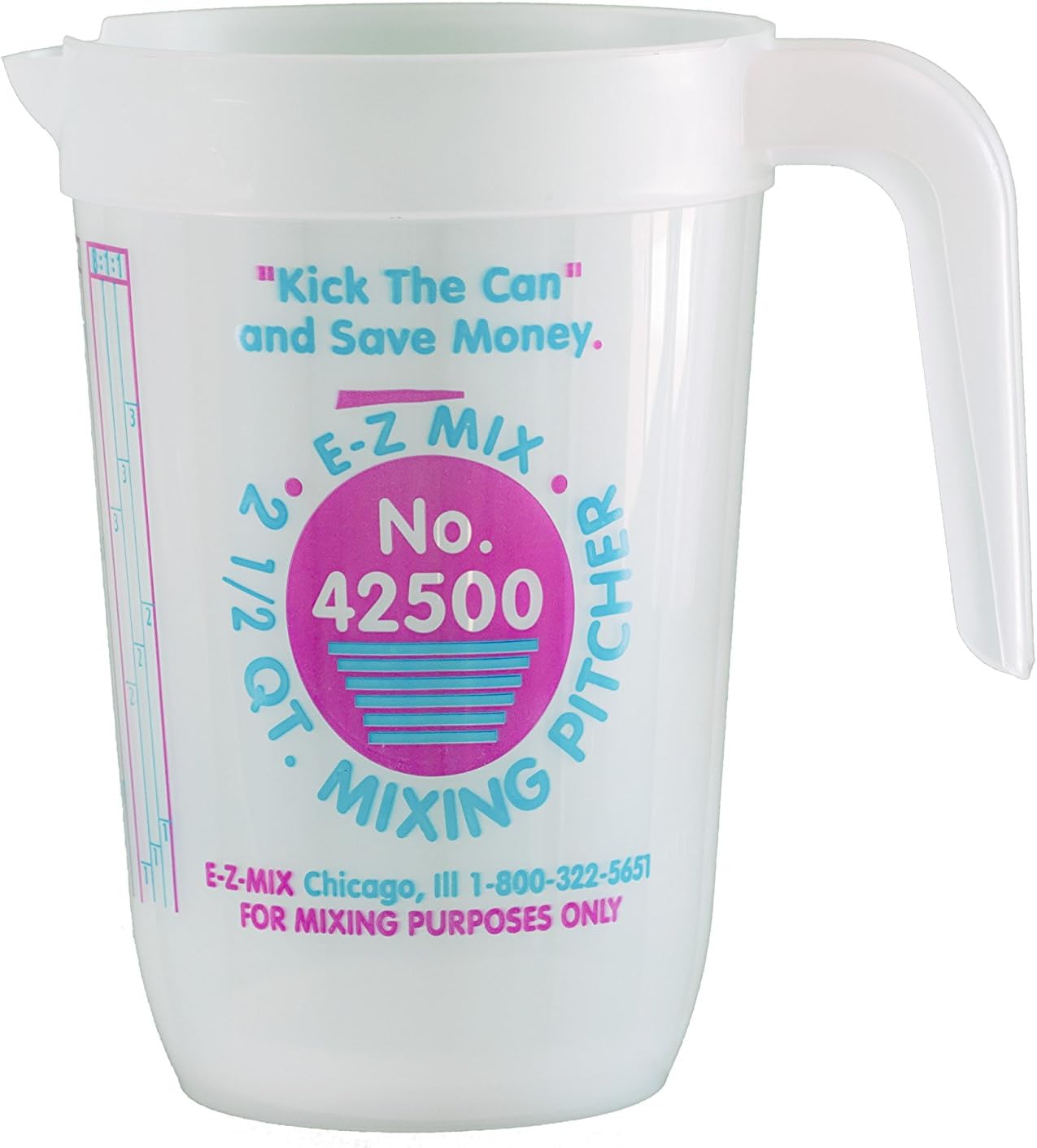 E-Z MIX 42500 2-1/2 Quart Mixing Pitcher, 10 Pack