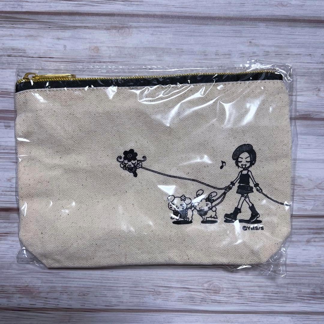 新品未開封 矢沢あい展描き下ろしイラスト「お散歩」マルチポーチ 新品未開封 矢沢あい展描き下ろしイラスト「お散歩」マルチポーチ 新品