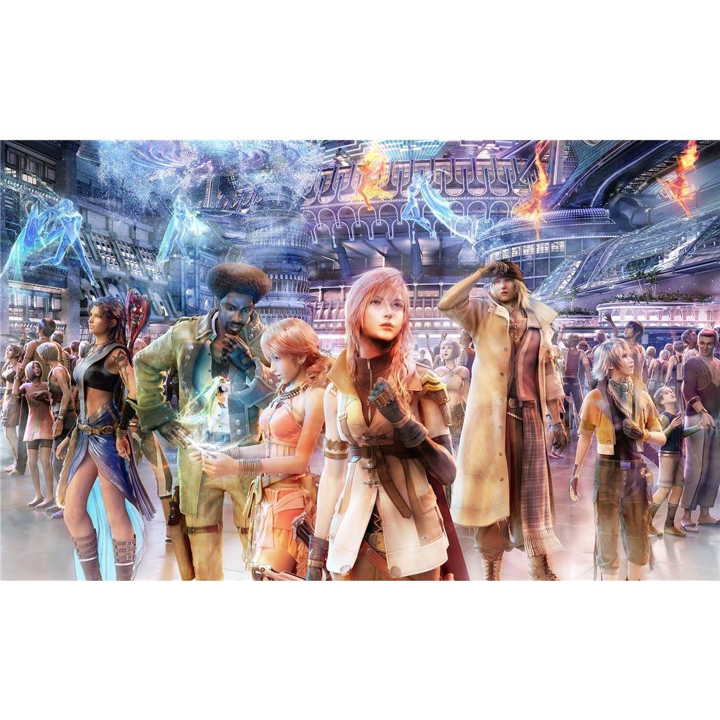 Final Fantasy 13 XIII Poster by Silk Printing # Size about (98cm x
