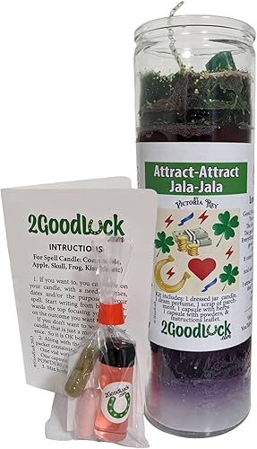 Kit de Vela Vestida Atrae 7 Colores - Kit Veladora Jala-Jala 7 Colores