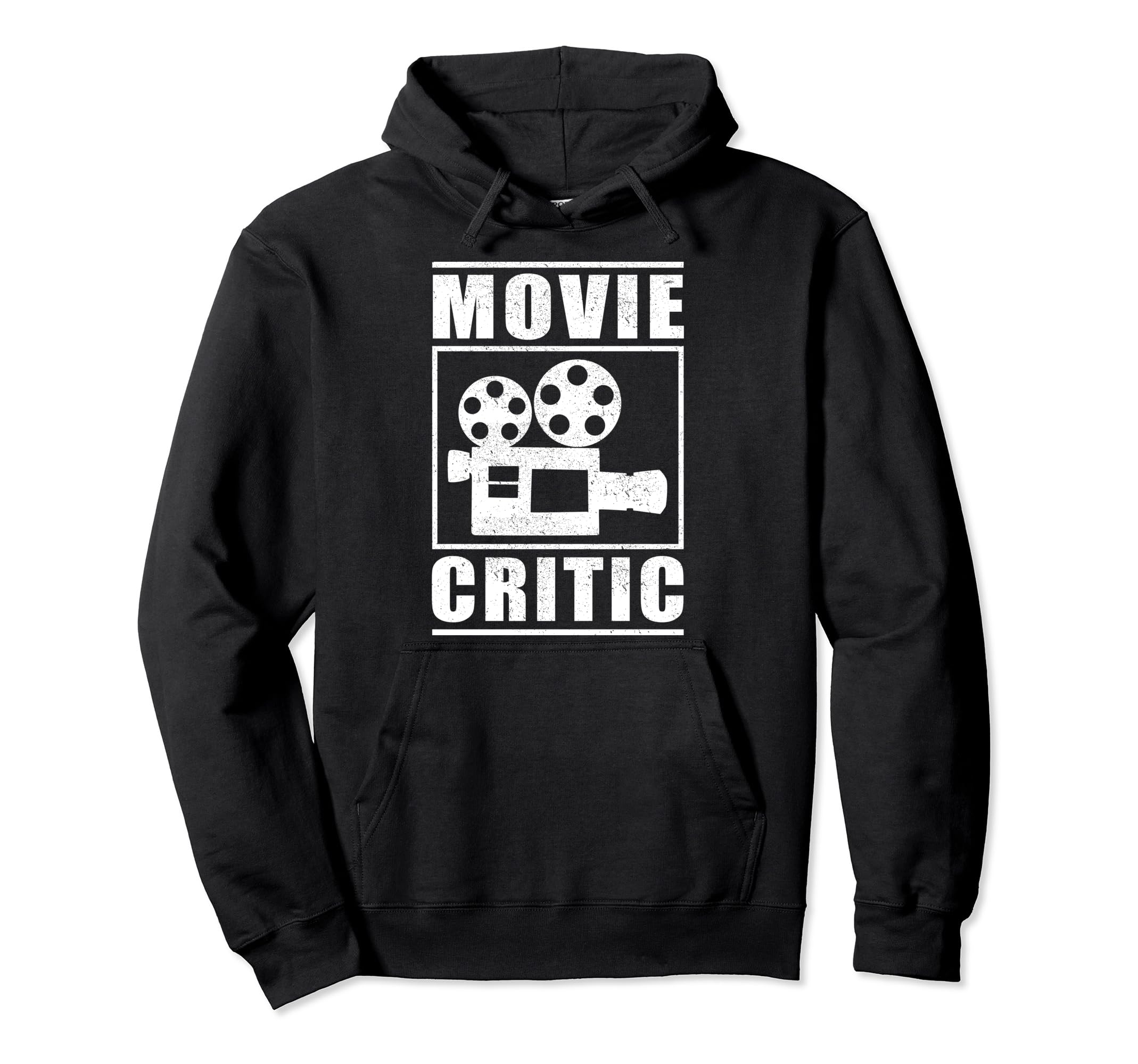 Movie Critic Kino Watch films Pullover Hoodie, Black