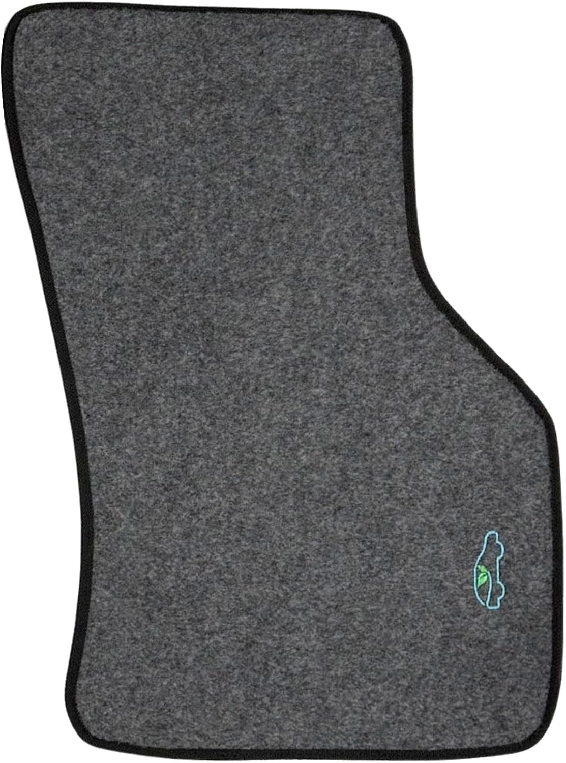ecoMats Carpet Floor Mats Custom Fit for 2019 to 2026 Volkswagen Jetta, with Driver Non-Slip Heel Pad and Safety Locks, Front and Rear Set, Gray
