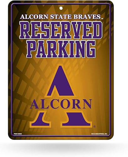 Vista 28 de Letrero de metal NCAA de 8.5 x 11 pulgadas, ideal para cueva de hombre, dormitorio, oficina, decoración del hogar Primario