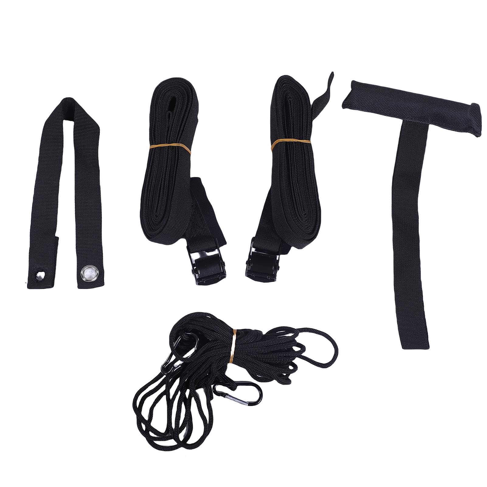 Pad Tetto per Auto, Imbottitura a Croce Rack per Tetto Morbido Universale per Kayak, Tavole Surf, Canoe, Vettore Bagagli sul Tetto per Auto con Sacchetto di Stoccaggio