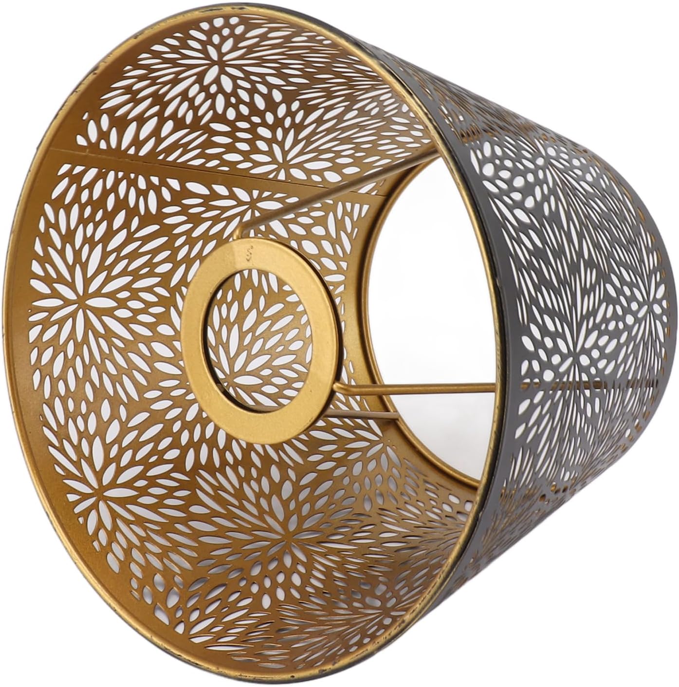 Metal Lamp Shade E26 E27 Forest Design for Table Lamp Floor Pendant Light Metal Etching Process Large Lamp Shade