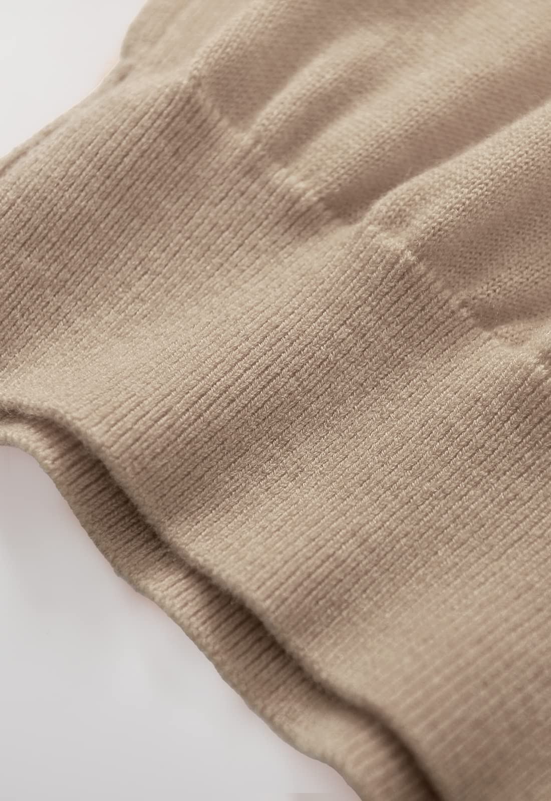ZHILI Herren Pullover aus Kaschmir mit Rundhalsausschnitt einfarbig Strick