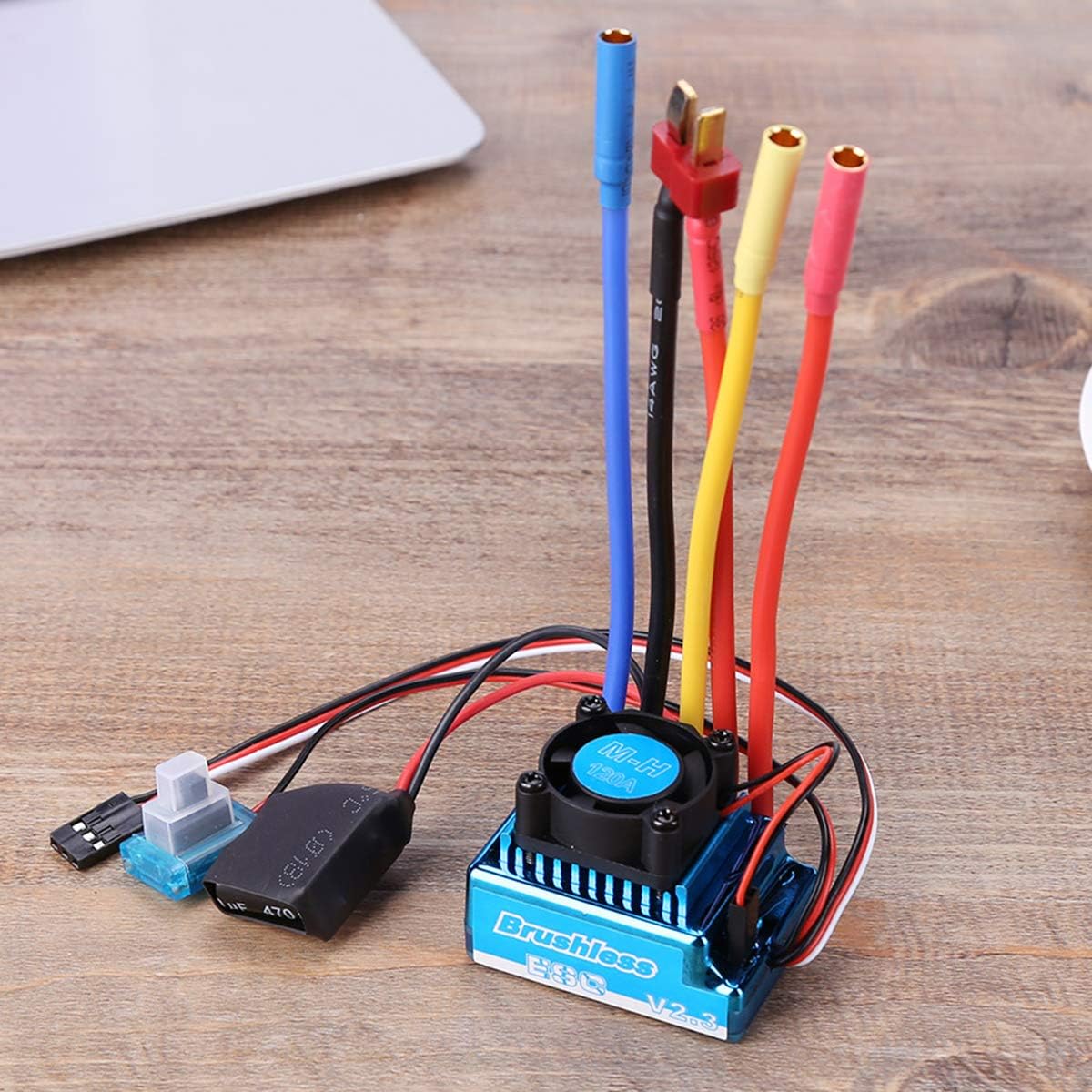 Mintata2019 Brushless ESC RC Speed Controller Brushless 45A 60A 80A 120A PCB Plate for 1/8 1/10 1/12 RC Car Crawler : Toys & Games