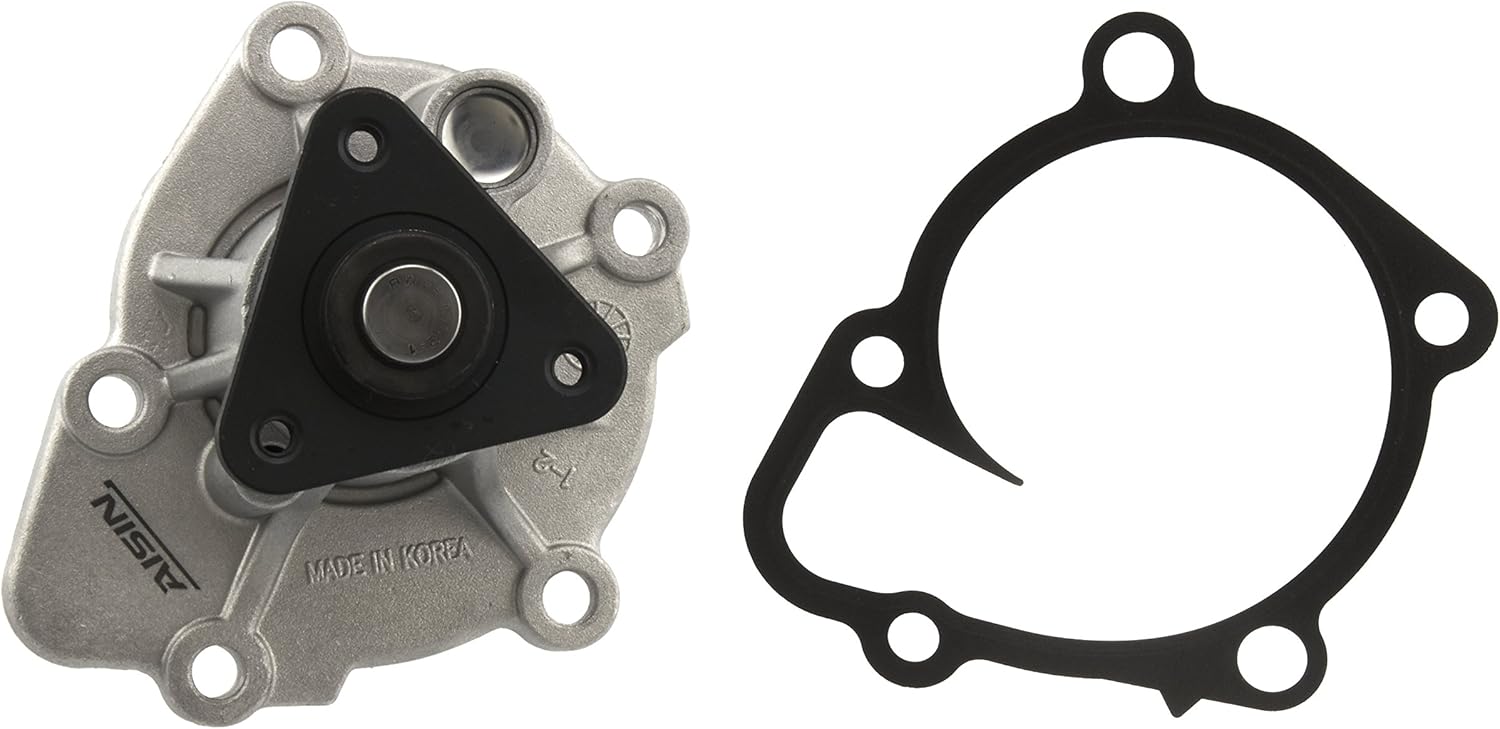 AISIN AFTERMARKET WPK-805 New Engine Water Pump with Gasket - Compatible with Select Hyundai Santa Fe, Sonata, Tucson Kia Forte, Forte5, Optima, Rondo, Sorento Mitsubishi Lancer, Outlander, RVR