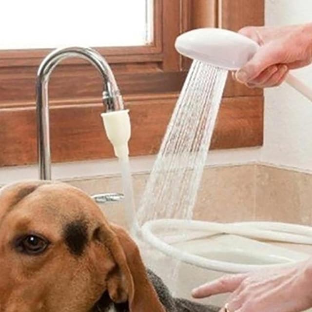Foto 2 de 7 de Bitong - Cabezal de ducha de alta presión, alcachofa de ducha para lavabo, ducha de baño con manguera…