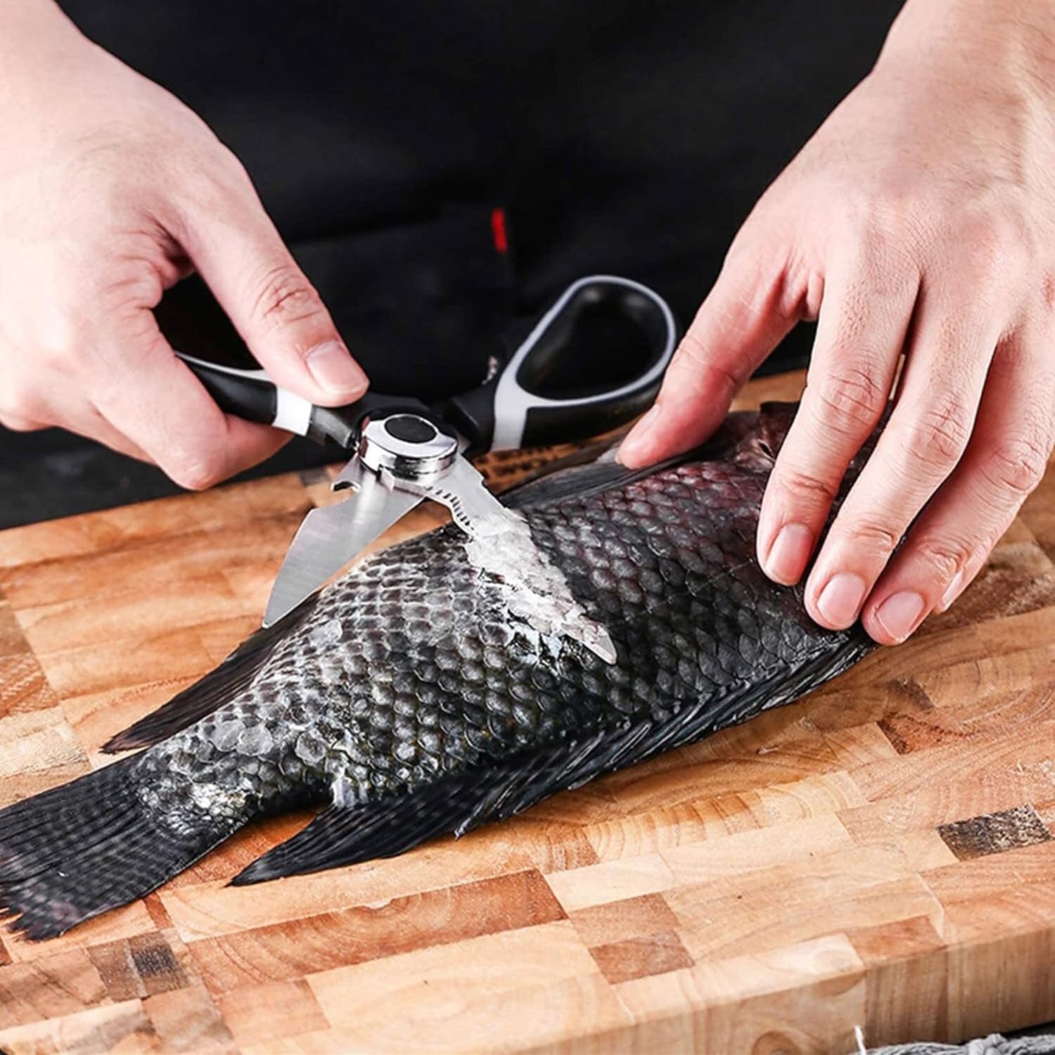 Küchenschere, Küchenschere Küchenschere Kochen Fisch Fleischschere Edelstahl Premium Schere Küchenzubehör Gadgets