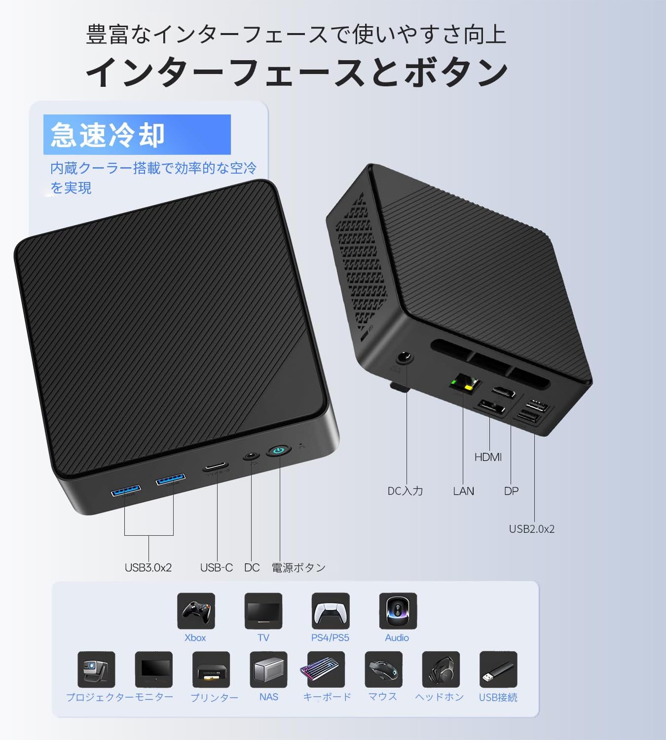 Mini PC with 13th Gen in tel N150 CPU 16GB DDR4/512GB NVMe SSD, Mini Desktop Computer 4K Dual Display Support,Energy-Saving VESA Mount Included, Wi-Fi 5, BT 4.0 for Business, Home