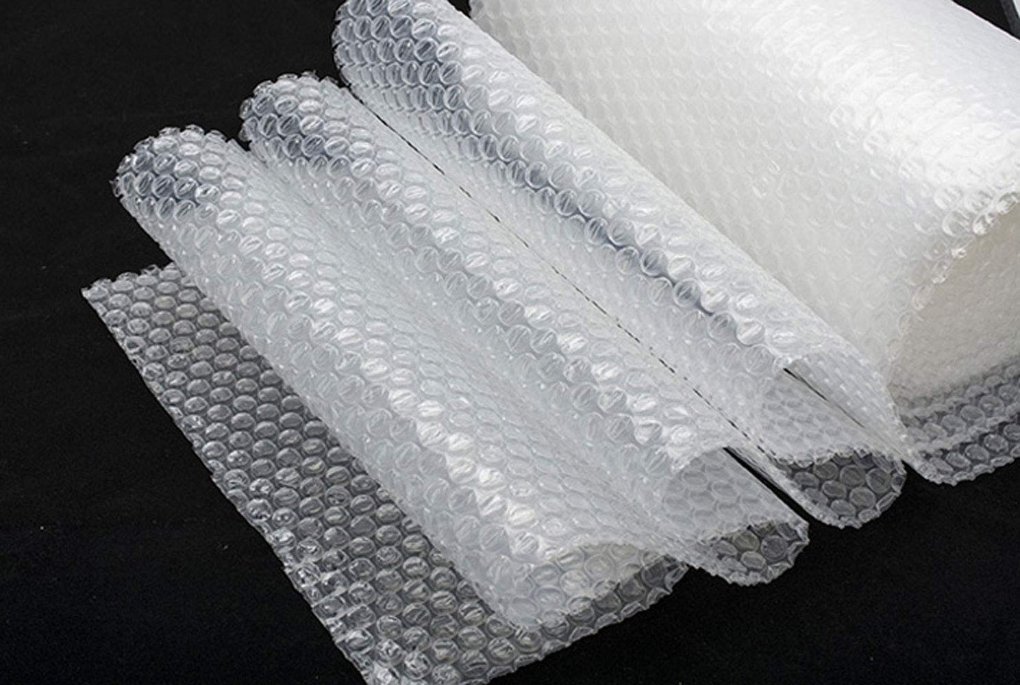 Rotoli Pluriball Cymax 2 Pezzi - 300mm X 22m Totale, Bolle Piccole Per Imballaggio, Con Adesivi Fragili