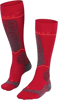 mujer SK Energizing Wool calcetines de esquí sin amortiguación ultrafino con compresión transpirable secado rápido regulación del clima antiolores lana hilo funcional 1 par
